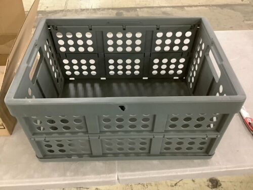 Clax Folding Plastic Crate