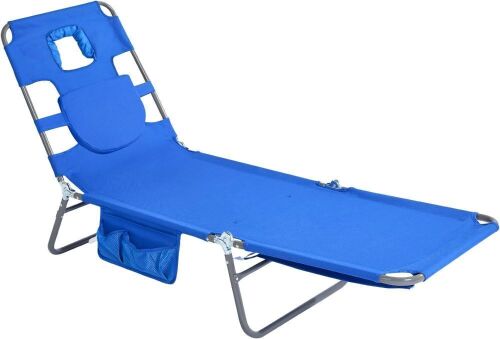 SUNNYFEEL Beach Tanning Lounge Chair