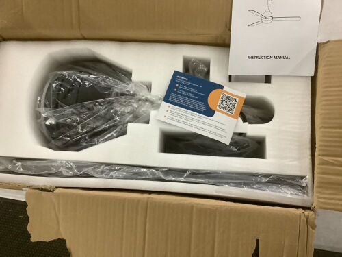 52" Plug In Ceiling Fan Light