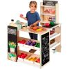 Kids Pretend Play Grocery Store Supermarket Toy Set w/ Accessories - Thumbnail 1