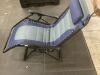 Oversized Padded Zero Gravity Chair, Folding Recliner w/ Headrest, Side Tray - Thumbnail 1