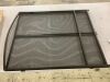 3-Panel Simple Steel Mesh Fireplace Screen w/ Worn Finish - 47.5x27.25in - Thumbnail 2