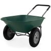 Dual-Wheel Wheelbarrow Garden Cart - Thumbnail 1