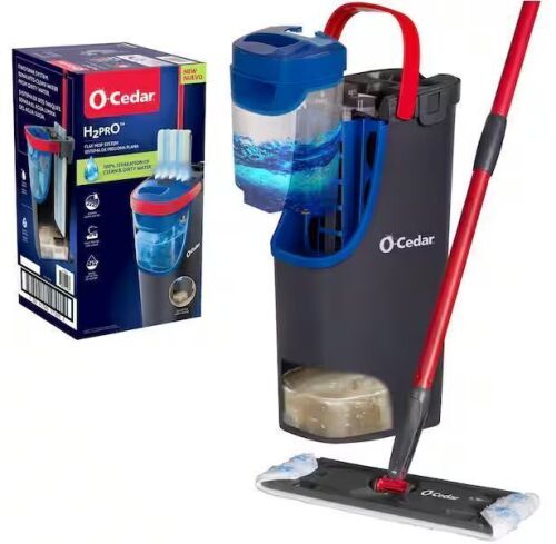 O-Cedar H2prO Microfiber Flat Mop System - Lot 915JF
