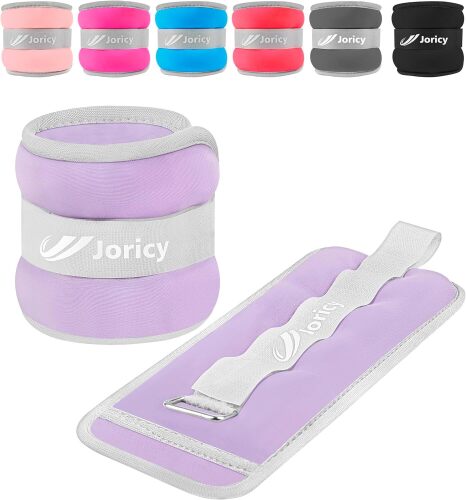 Ankle Weights 3lb, Pair Ankle Weights for Women Men Kids with Adjustable Straps Weights for Physiotherapy Running Walking Fitness Gym