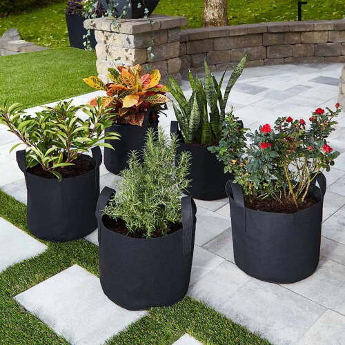 7-Gallon Grow Bags, Set of 3 (15 Count)