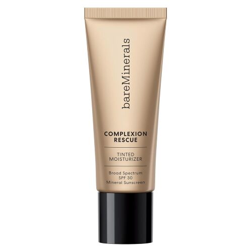 bareMinerals Complexion Rescue Tinted Moisturizer with SPF 30, Hydrating Tinted Mineral Sunscreen with Hyaluronic Acid, Sheer-to-Light Coverage, Multi-tasking, Skincare Infused Makeup