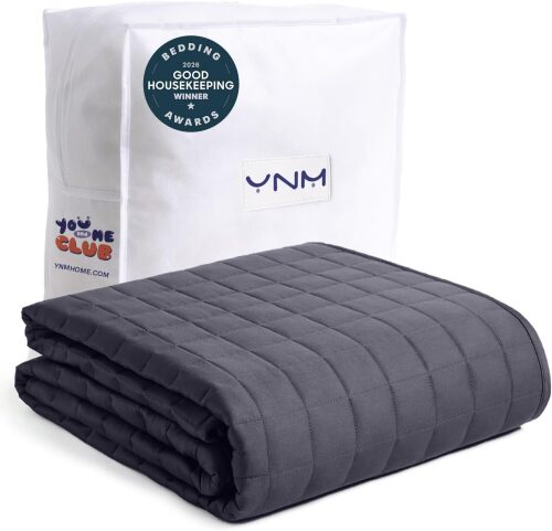 YnM 15lbs Weighted Blanket for Adults - Lot 8779