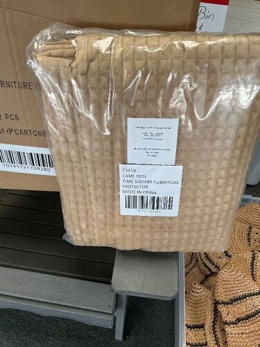 Recliner Covers, Tan, Case of 12