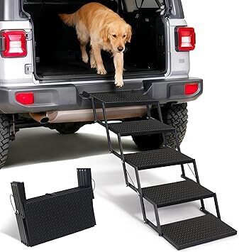 Foldable Dog Car Steps