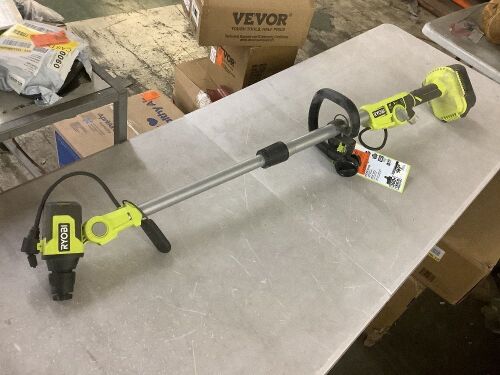 RYOBI ONE+ 18V Cordless Soap Dispensing Scrubber (Tool Only) - Display Model