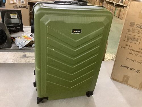U.S. ARMY FOX 28" Large Suitcase Olive Drab - Light Damage