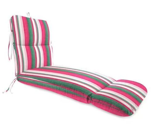 Lot of (2) Jordan Manufacturing 74 in. L x 22 in. W x 5 in. T Rectangular Outdoor Chaise Lounge Cushion in Giden Cider