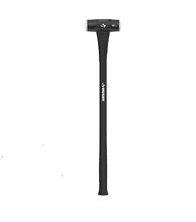 Husky 10 lb. Sledgehammer with 34 in. Fiberglass Handle