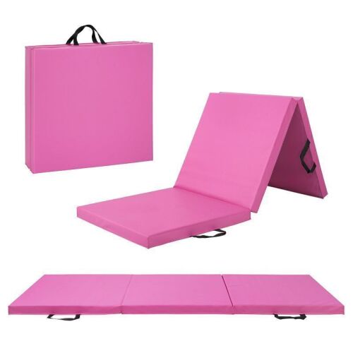 CAP Folding Exercise Mat Durable Anti-Tear Thick Padding 72" x 24"