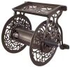 Hampton Bay 125 ft. Aluminum Decorative Garden Hose Wall Mounted Reel - Thumbnail 1