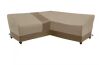 Hampton Bay V-Shape Beige Patio Furniture Cover - Thumbnail 1