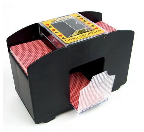 Trademark Poker 4-Deck Automatic Card Shuffler - Lot 815JF
