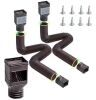 VEVOR Rain Gutter Downspout Extensions, 2-Pack - Thumbnail 1