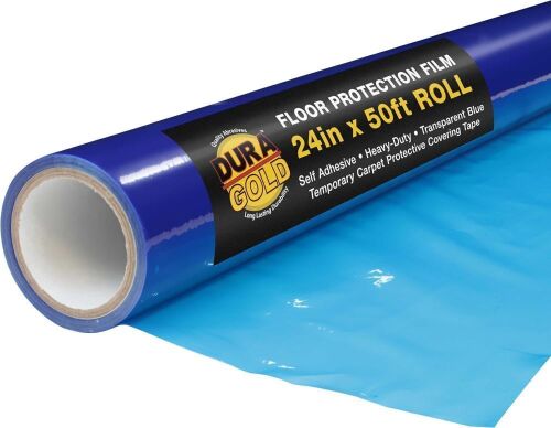 Dura-Gold Floor Protection Film, 24-inch x 50-Foot Roll
