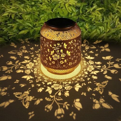 Lot of (2) Butterfly Swarm Solar Lantern