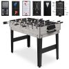 10-in-1 Combo Game Table Set w/ Pool, Foosball, Ping Pong, Chess - 2x4ft - Thumbnail 1