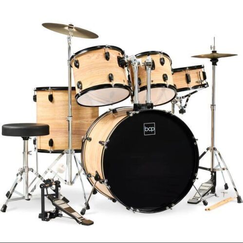 5-Piece Full Size Drum Set For Adults