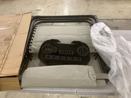 Oversized Padded Zero Gravity Chair, Folding Recliner w/ Headrest, Side Tray