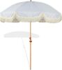 Seazul 7.5ft Beach Umbrella with Fringe - Thumbnail 1