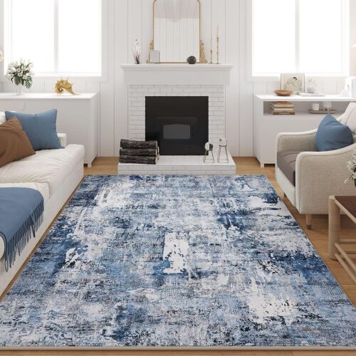 Washable Area Rug, 8 x 10