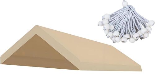12' x 20' Carport Replacement Top Canopy Cover