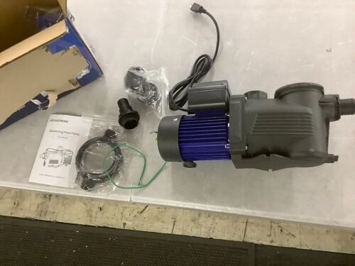 AQUASTRONG 1HP Above Ground Pool Pump High Flow Self Primming