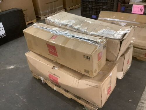 Lot of (4) Artificial Christmas Trees - Uninspected