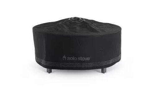 Solo Stove 42 in. x 20 in. Surround Outdoor Weather Resistant Shelter/Cover for Ranger/Bonfire with Aluminum Supports in Black