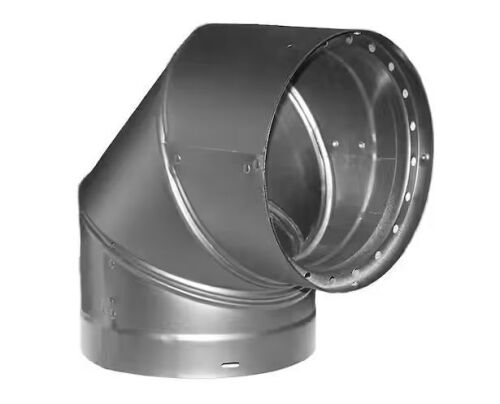 DuraVent Model DVL Double Wall Stove Pipe 6in. Diameter 90° Double Wall Elbow