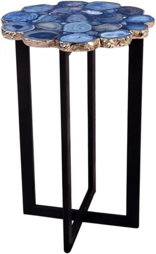 Moe's Home Collection Azul Agate Accent Table