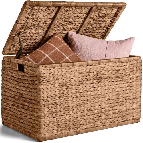 Storage Trunk w/ Lid & Handles, Storage Bench, Toy Chest