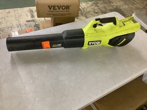 RYOBI 40V HP Brushless Whisper Series 190 MPH 730 CFM Cordless Battery Jet Fan Leaf Blower