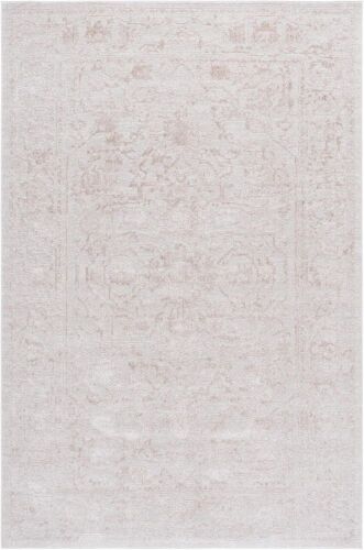 SAFAVIEH Area Rug 6x9 Reflection Collection, Cream & Ivory