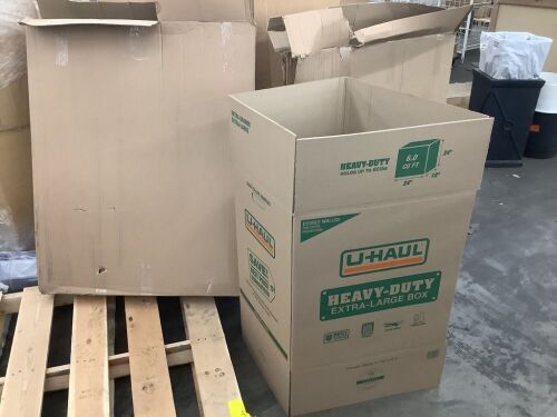 Lot of (10) Heavy-Duty Extra Large Boxes