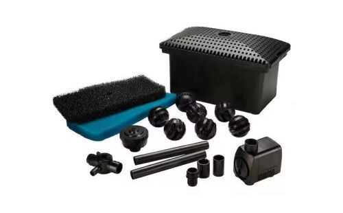 TOTALPOND Complete Filter Kit with 300-GPH Pump
