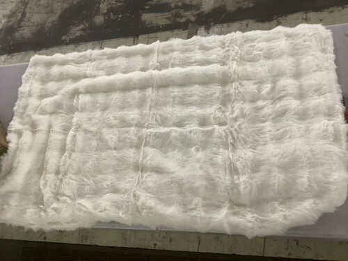 Faux Fur Bubble Blanket