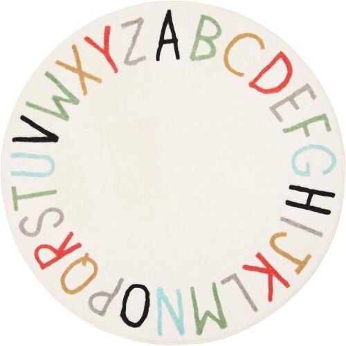 Alphabet Nursery Area Rug 47"