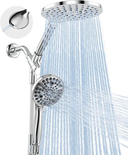MakeFit Dual Handheld Shower Head Combo