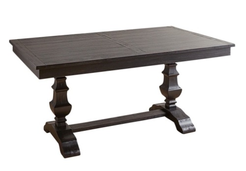 Pier1 Bradding 66" Plank Dining Table in Black. New Blemish. SEE PICTURES - Lot 33