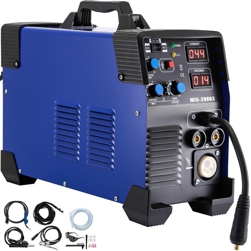 MIG Welder 200 Amp MIG TIG Arc Welder 3 in 1 Welder Welding Machine 220V. Appears New - Lot 51