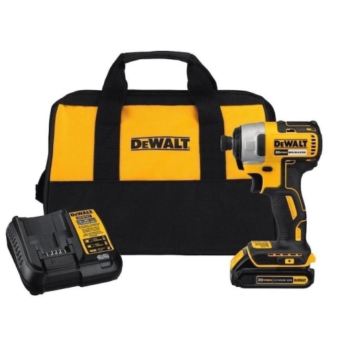 DeWalt 20-Volt Max 1/4-in Variable Speed Brushless Cordless Impact Driver (1-Battery Included). Appears New - Lot 53