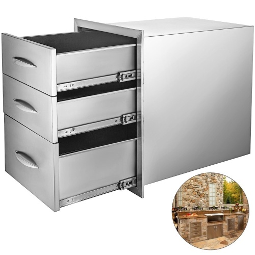 Bbq Island / Outdoor Kitchen 18"x23" Stainless Steel Cabinet. New - Lot 59