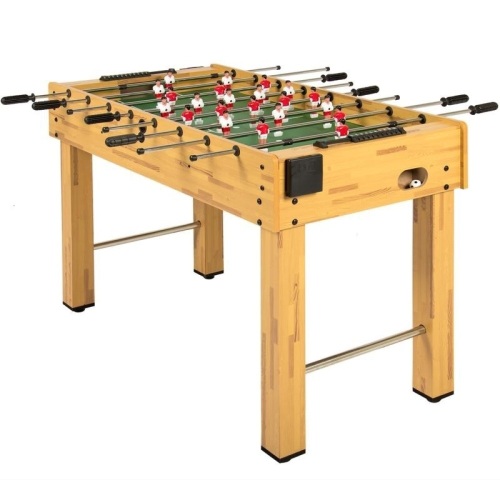 48in Foosball Soccer Arcade Game Table w/ Built-In Cup Holders, 2 Balls. Appears New - Lot 92