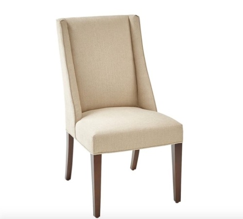 Lot of (2) New Pier1 River Pierformance Slub Linen Dining Chairs - Lot 99